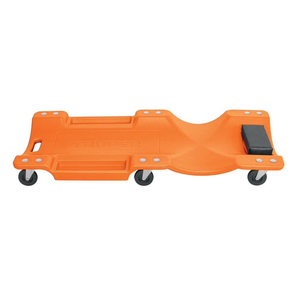 CAMILLA BAJA PLASTICA 40" ERGONOMICA PARA MECANICO MOD. CATA-40P REF. 100904 / K0904 MARCA TRUPER
