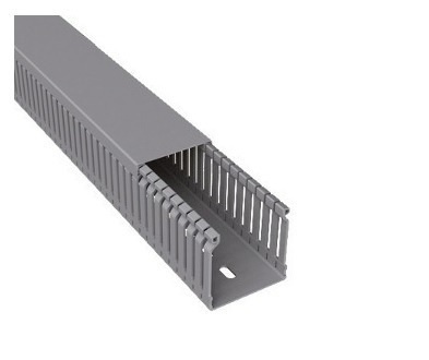 CANALETA DE PVC RANURADA 40 X 40 MM 2 MTS REF. CON09128 MOD.PXC-4040-RAN MARCA ANDELI