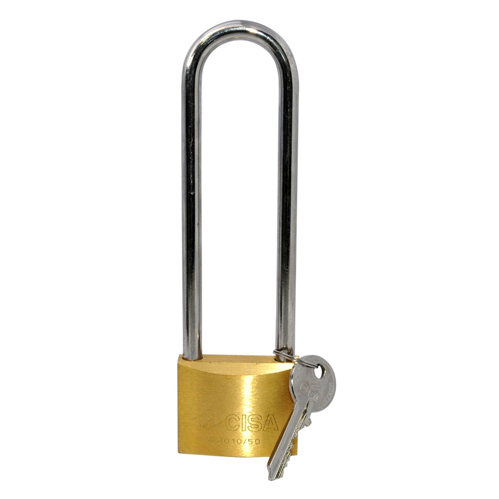 CANDADO PLANO DE ARCO LARGO DE 50MM MOD. 2201-52 REF. 12640071 MARCA CISA