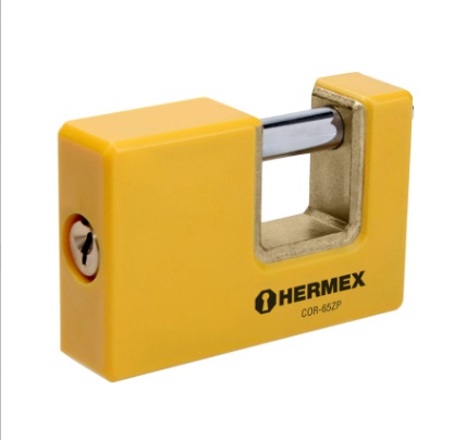 CANDADO ANTICIZALLA 65 MM MOD. COR-65ZP REF. 22514 MARCA HERMEX
