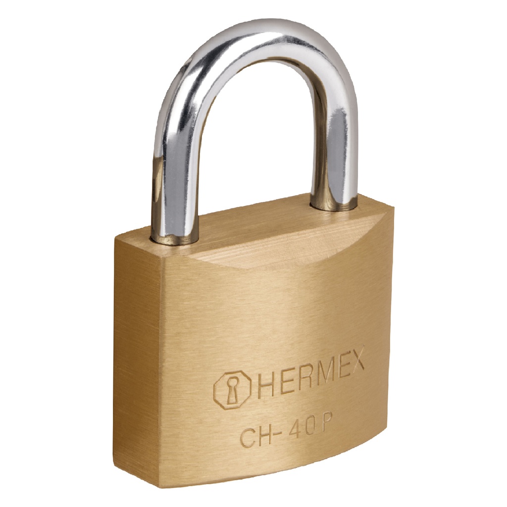 CANDADO PLANO 40 MM MOD. CH-40P REF. 23518 MARCA HERMEX