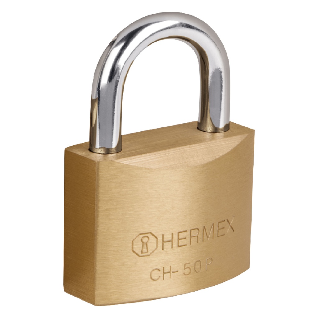 CANDADO PLANO RECTO 50 MM MOD. E38 REF. 23521 MARCA HERMEX