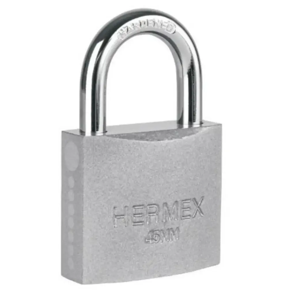 CANDADO PLANO HIERRO 45 MM MOD. CH-45 REF. 43316 MARCA HERMEX
