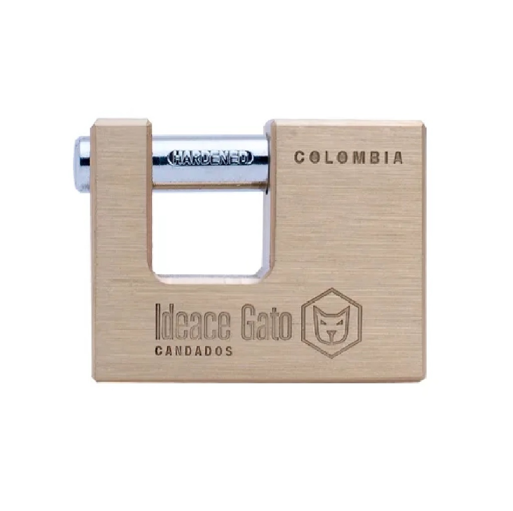 CANDADO LATON ANTICIZALLA 60 MM LATON MOD. CLA60 REF. IDE-7CA60 / 714625 MARCA IDEACE