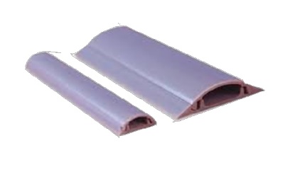 CANALETA DE PVC CANTO REDONDO (PISO) CON ADHESIVO 33 MM X 12 MM X 2 MTS REF PERCP101 MARCA INPLAVEN