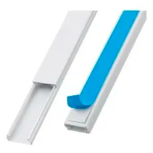 CANALETA DE PVC CON ADHESIVO 24 X14 MM 2 MTS REF. KOB-24 X 14 MARCA KOBY