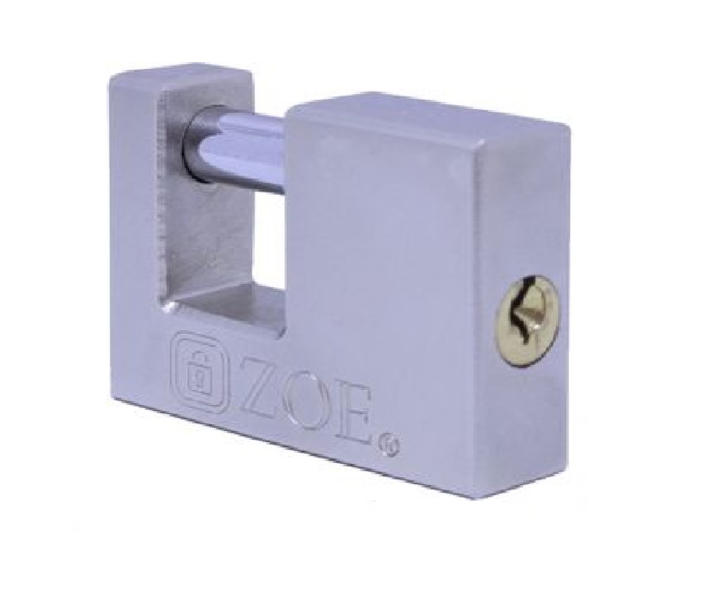 CANDADO ANTICIZALLA DE 80 MM DE HIERRO MOD. ZCE-1895EV REF. CE0151 MARCA ZOE
