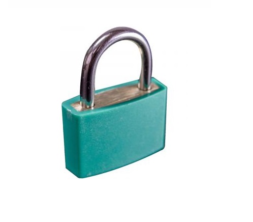 CANDADO FASHION TURQUESA 40 MM TURQUESA MOD. ZCE-6274EP REF. CE0170 MARCA ZOE