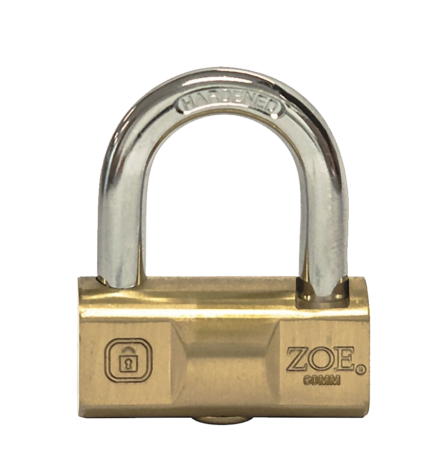 CANDADO TIPO BARRIL DE 50 MM DE BRONCE CEPILLADO MOD. ZCE-6554BV REF. CE0105 MARCA ZOE