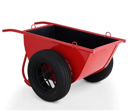 CARRETON DE CONSTRUCCION 150 LTS DE 2 RUEDA NEUMATICA 13" REF. 19-405005 MARCA DOMOSA
