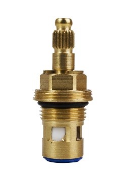 VASTAGO CARTUCHO CERAMICO DE 3/8" AZUL (CUELLO CISNE) REF. 18CR18A MARCA FP