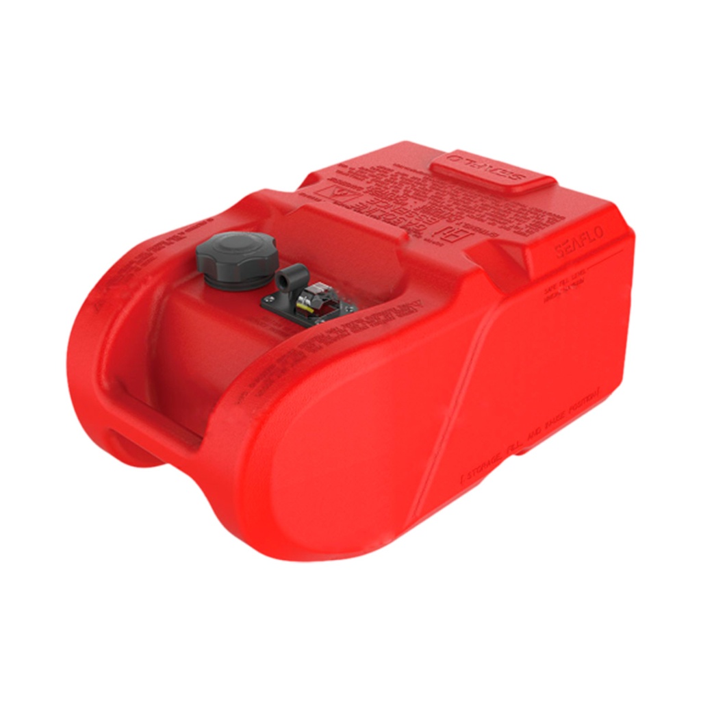 CARBOYA / BIDON MULTIPROPOSITO CAP. 24 LTS ROJO CON TAPA ANTIDERRAME REF. SFGT-24-02 MARCA GENPAR