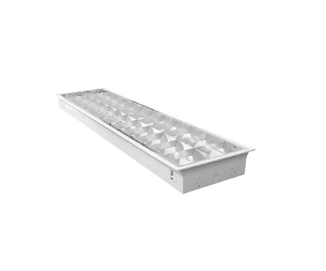 CARCASA (VACIA) P/LUMINARIA ESPECULAR P/EMBUTIR 120 x 60 MARCA HEA LIGHT
