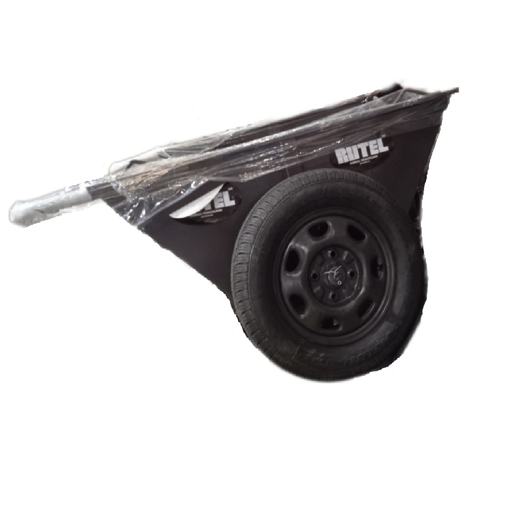 CARRETON DE CONST. 200 LTS DE RUEDA NEUMATICA 165/70 R13 T/ BUGGY C/ GRIS O AZUL REF.1001029-2 RUTEL