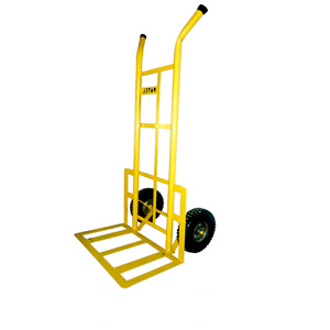 CARRUCHA BUHONERA CON RUEDA MACIZA DE TACO DE 10" REF. PROA008 / 1001008 MARCA RUTEL