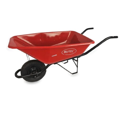 CARRETILLA DE CONSTRUCCION 110 LTS RUEDA MACIZA 14" REF. PROA010 / 1001015 MARCA RUTEL