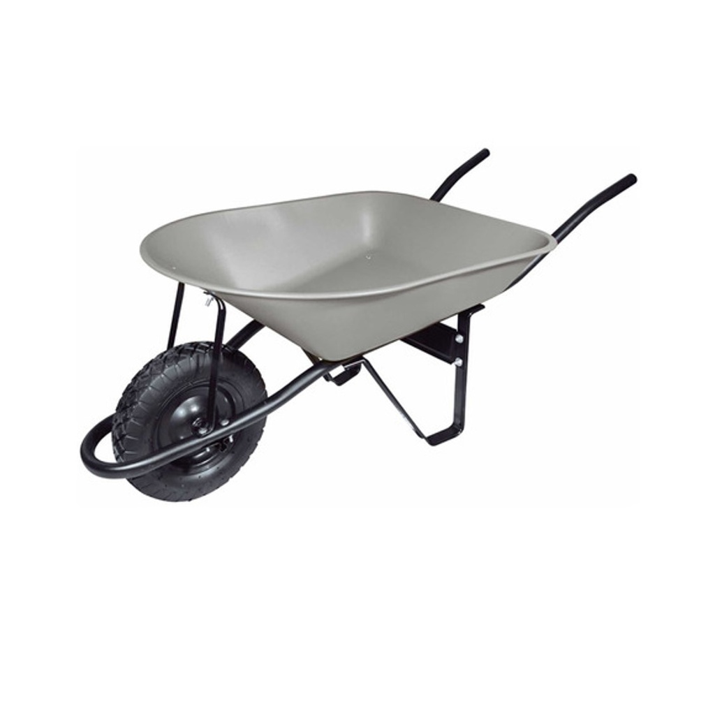 CARRETILLA DE CONSTRUCCION 65 LTS RUEDA MACIZA 14" REF. PROA012 /1001017 MARCA RUTEL