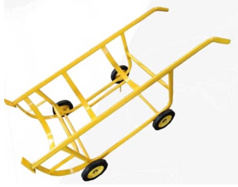CARRUCHA PARA PIPOTE CON RUEDA MACIZA 8" REF. PROA048 / 1001048 MARCA RUTEL