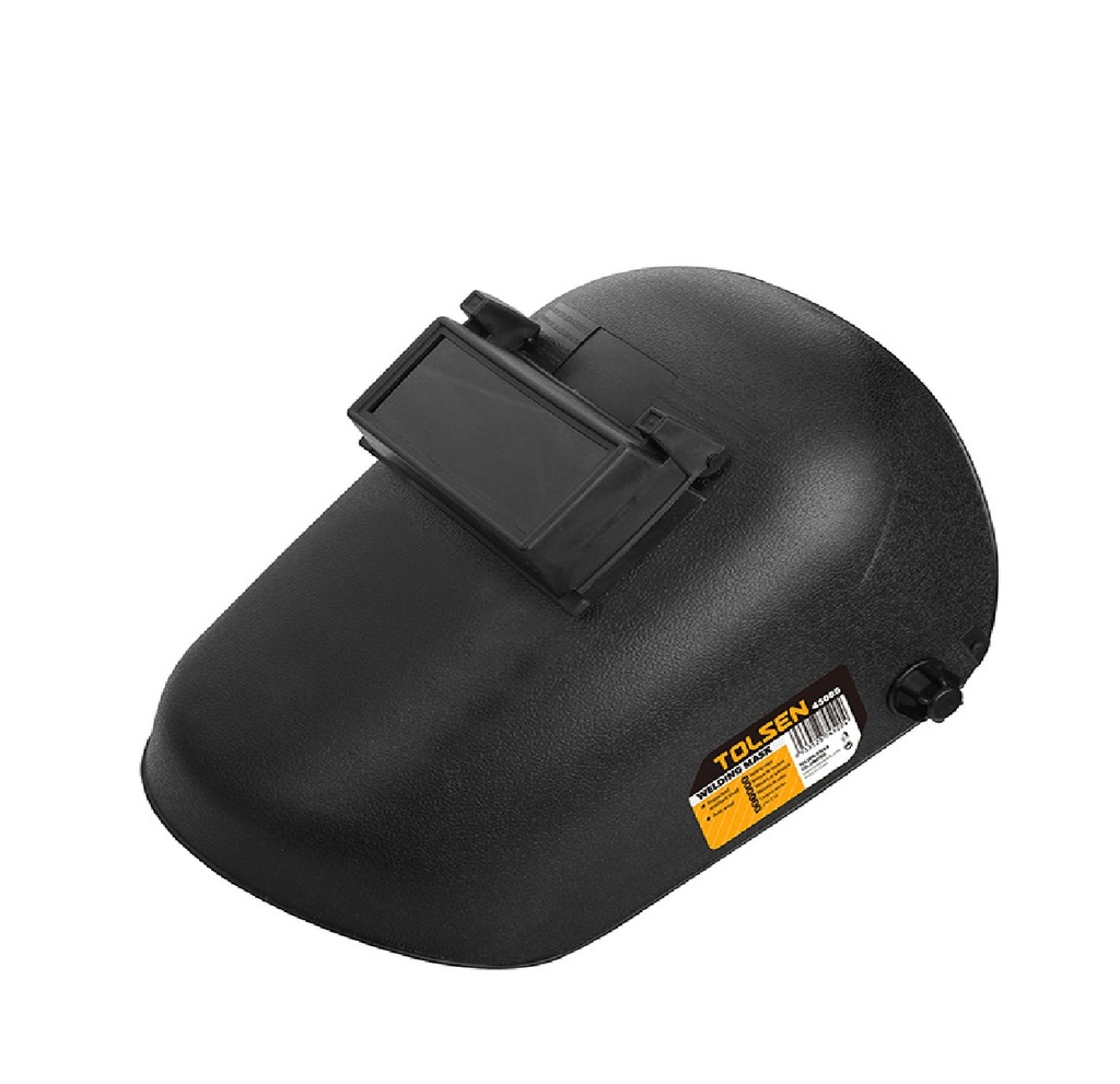 CARETA P/ SOLDAR DE MANO 108 X 50 X 3MM CON VIDRIO PROTECTOR MOVIL REF: 45086 MARCA TOLSEN