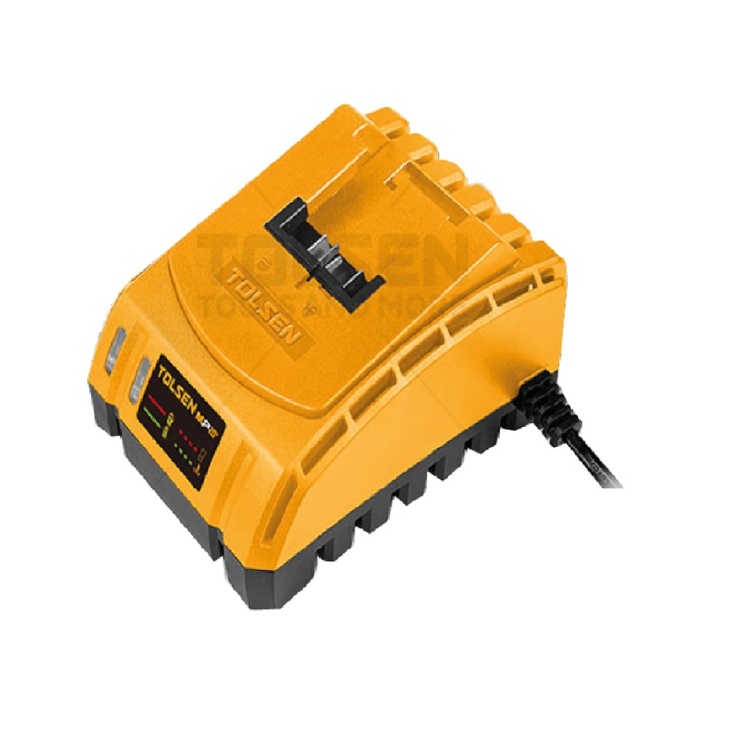 CARGADOR RAPIDO PARA BATERIA DE LITIO 20 V 2.0 A REF. 87482 MARCA TOLSEN