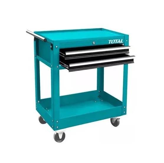CARRO ORGANIZADOR HERRAMIENTAS 2 GAVETAS CON RUEDAS REF. THPTC201 MARCA TOTAL TOOLS