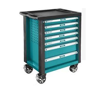 CARRO PORTA HERRAMIENTAS DE 7 GAVETAS 162 PZAS 76.5 CM X 46.5 CM X 97.6 CM MARCA TOTAL TOOLS