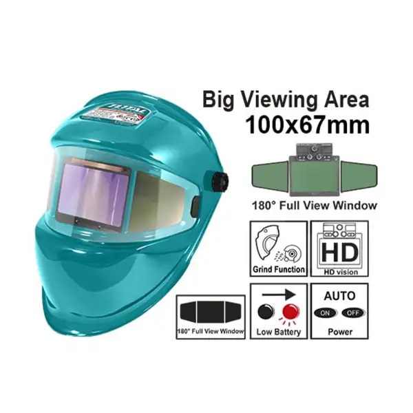 CARETA PROTECTORA PARA SOLDAR ELECTRONICA 4 SENSORES REF. TSP9103 MARCA TOTAL TOOLS