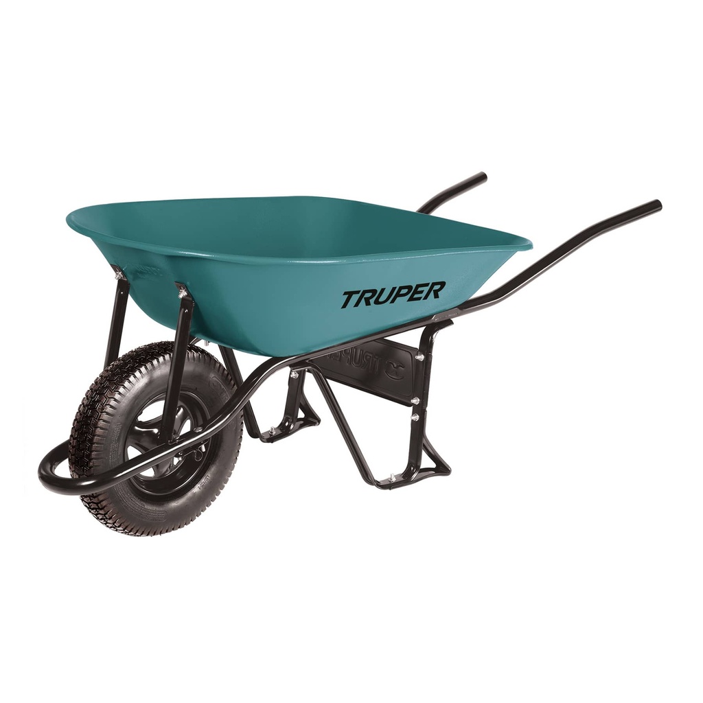 CARRETILLA DE CONSTRUCCION 50 LTS RUEDA NEUMATICA REFORZADA MOD-CAT-15ND REF. 11753 MARCA TRUPER