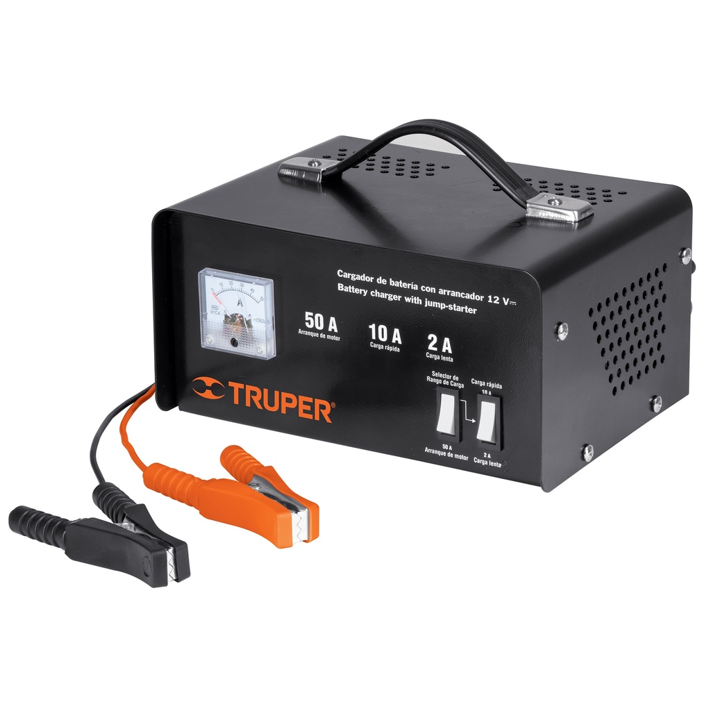 CARGADOR DE BATERIA 12V / 50 AMP MOD.CABA-50 REF.13027 / 13020 MARCA TRUPER