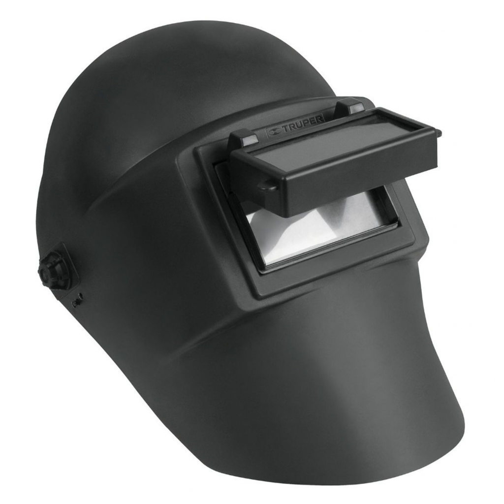 CARETA PROTECTORA PARA SOLDAR CON LENTE ABATIBLE MOD.CASO-3 REF. 13729 MARCA TRUPER