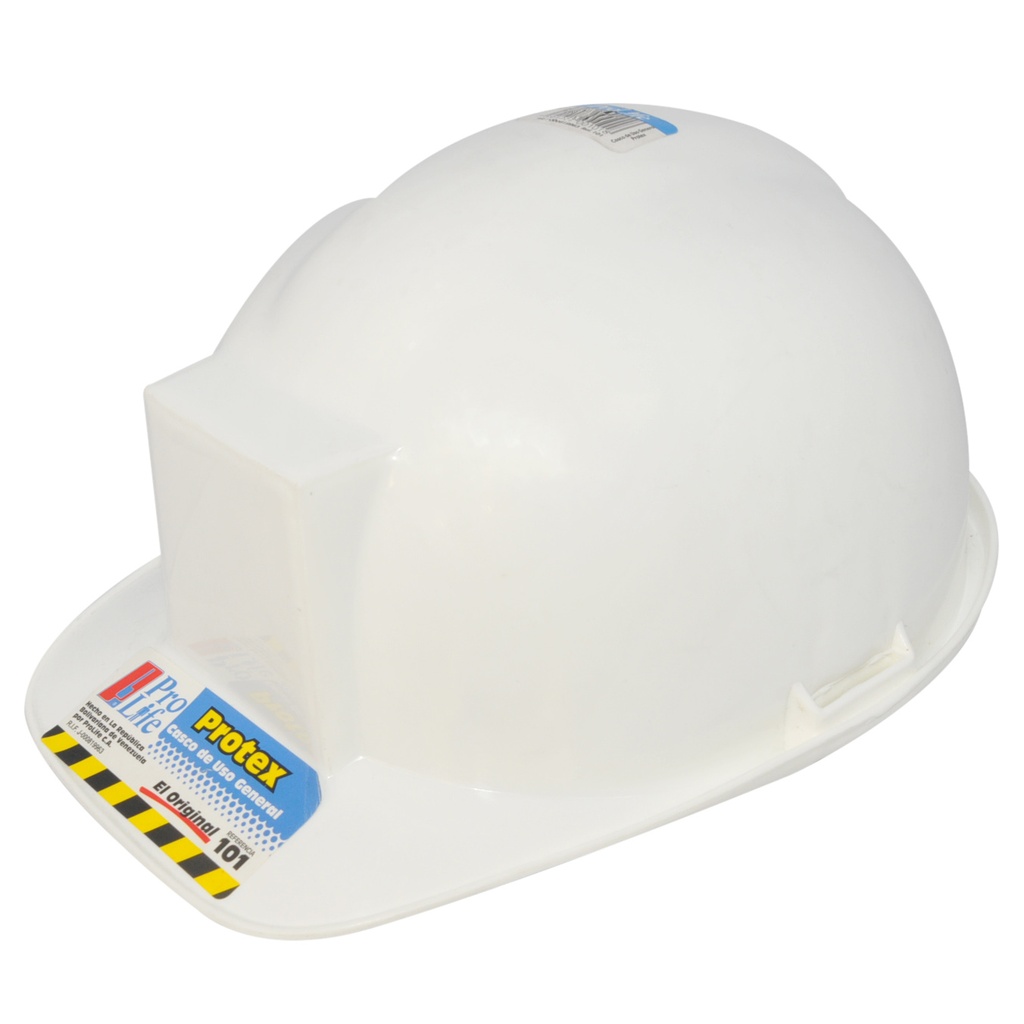 CASCO SEGURIDAD MOD. PROTEX COLOR BLANCO REF. 101-1 MARCA PRO-LIFE