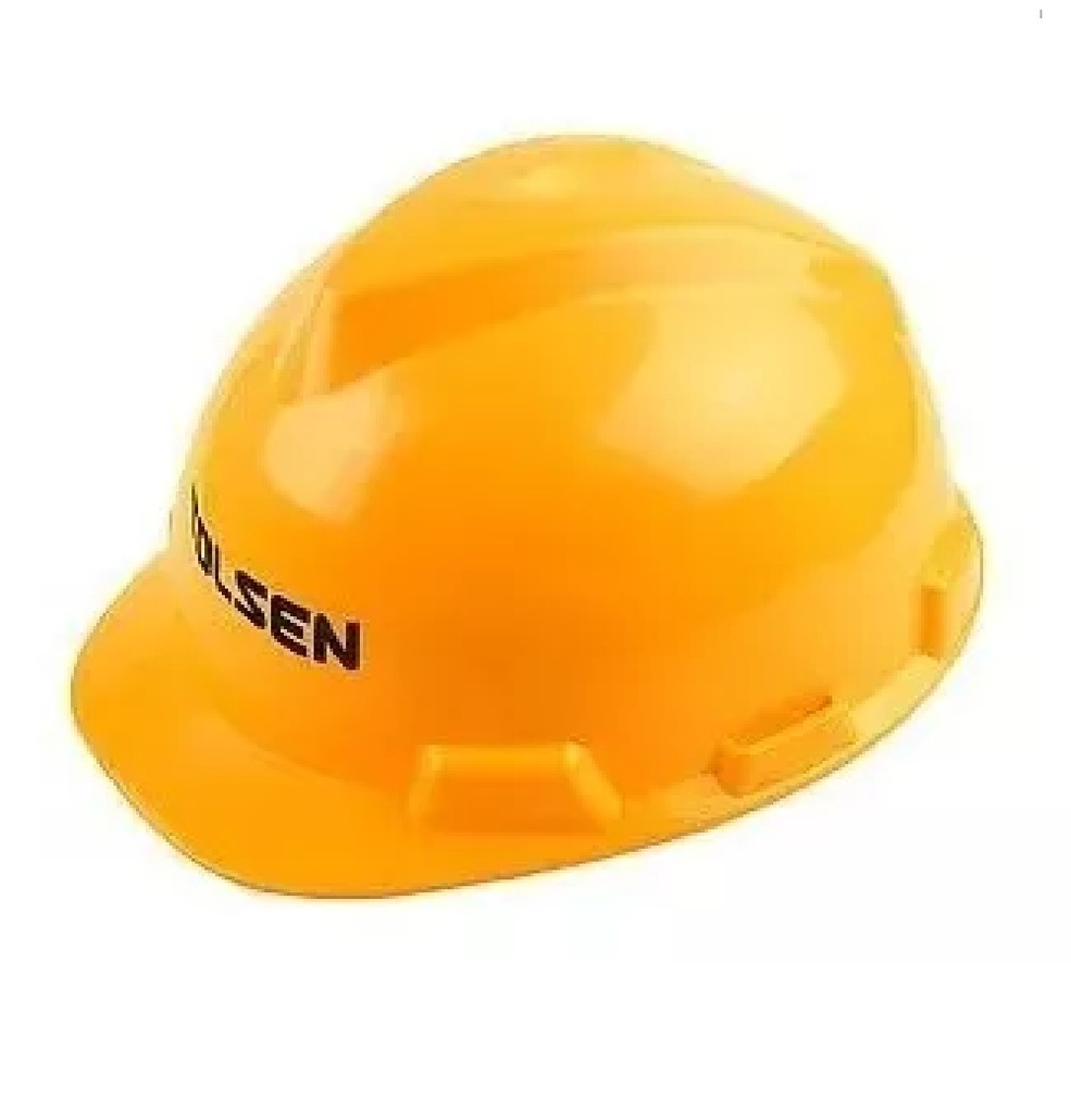 CASCO DE SEGURIDAD COLOR AMARILLO REF. 45188 MARCA TOLSEN