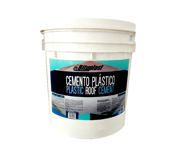 CEMENTO PLASTICO CUÑETE DE 4 GL COD. 29280 REF. 000657 MARCA BITUPLAST