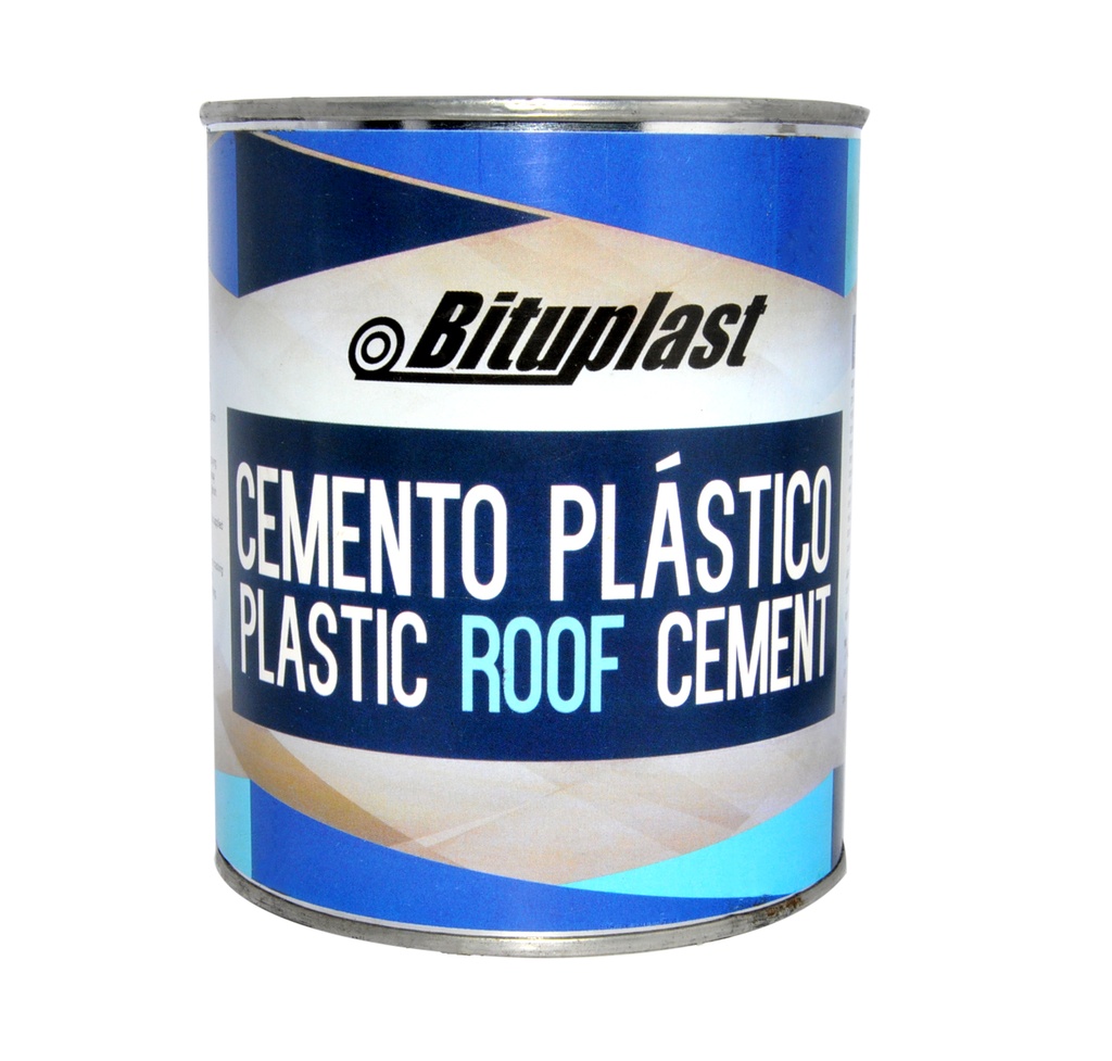 CEMENTO PLASTICO DE 1/4 DE GL COD. 28137 ENVASE METALICO MARCA BITUPLAST