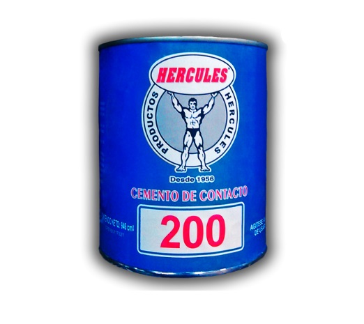 CEMENTO DE CONTACTO 200 1 GL REF. H- 205 MARCA HERCULES