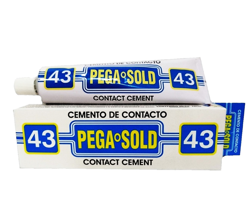 CEMENTO DE CONTACTO / PEGA N° 43 - TUBO DE 70 CM3 REF. 7592203430591 MARCA PEGA SOLD