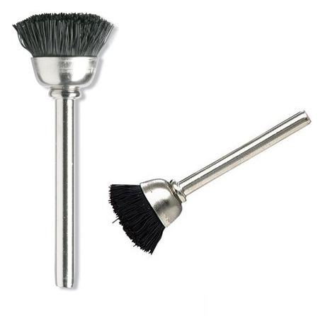 CEPILLO DE CERDA DE 1/2" PARA DREMEL ( 2PZ) MOD. 404-02 / 26150404AA REF. 864147 MARCA DREMEL