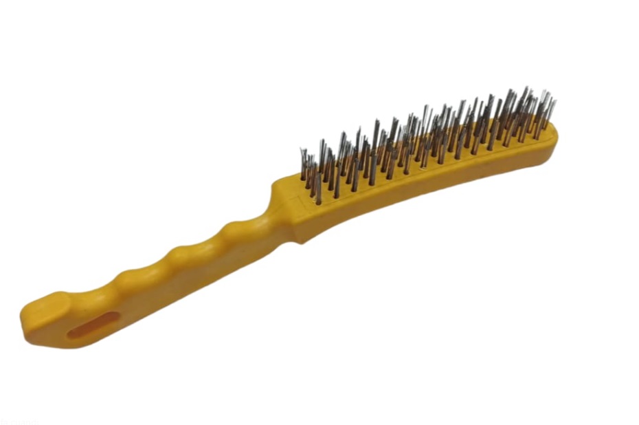 CEPILLO DE ALAMBRE M/PLASTICO 4 X 15 HILERAS REF. HM-2146 MARCA HUNTER