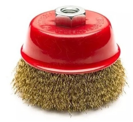 CEPILLO COPA ALAMBRE FINO 5" ROSCA 5/8" REF. HM-2585 MARCA HUNTER