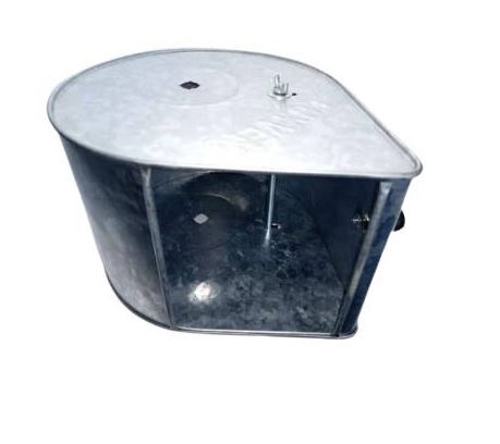 SALPICADORA / SALPICADERO METALICA PARA FRISO MANGO PLASTICO REF. 11DT50 MARCA LUXVEN