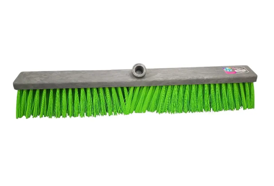 CEPILLO CARRETERO CERDA DURA 24 PG INDUSTRIAL SIN CABO ROSCA EUROPEA COLOR VERDE MARCA PALMA REAL / 000708