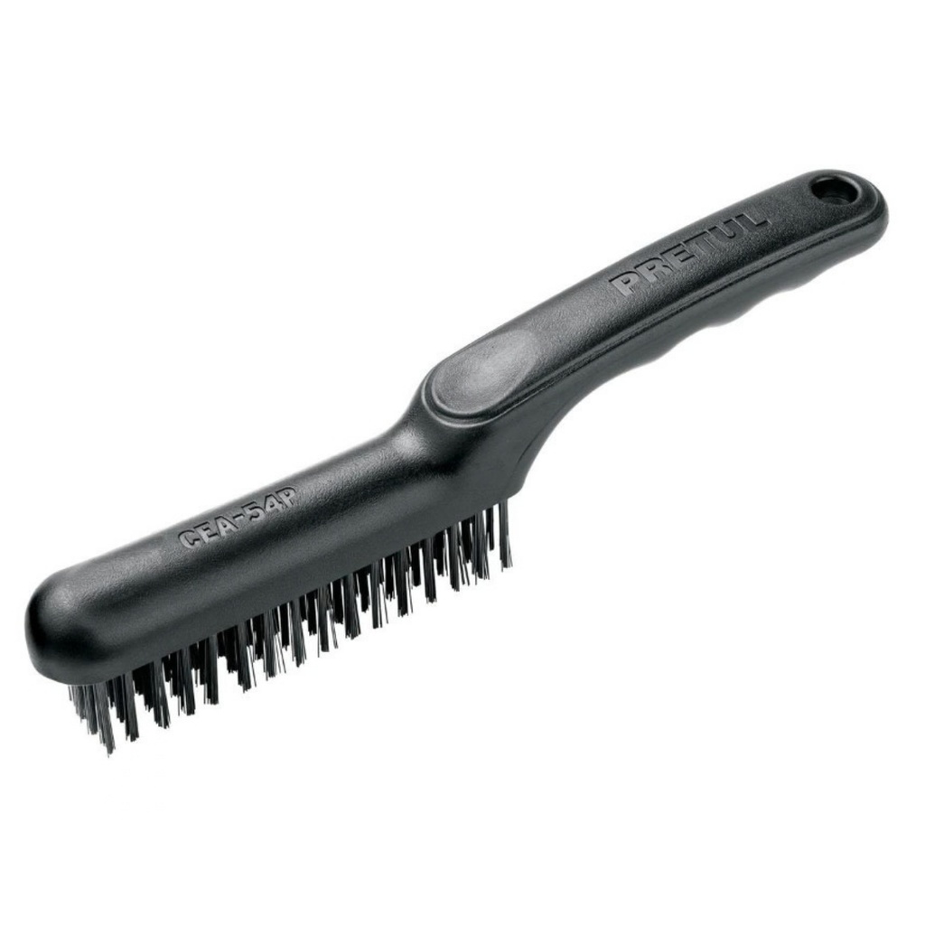 CEPILLO DE ALAMBRE AC M/PLASTICO 4H MOD.CEA-54P REF.20653 MARCA PRETUL
