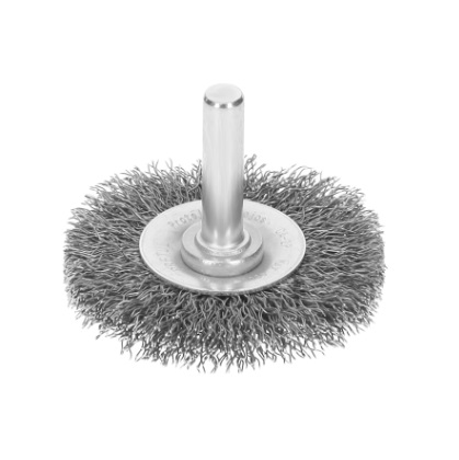CEPILLO DE ALAMBRE CIRCULAR C/EJE 1/4 X 3" CAL.0.3 MM 4500 RPM MOD.CA-3P REF. 21003 MARCA PRETUL