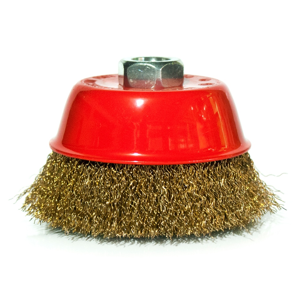 CEPILLO DE COPA 4" X 5/8" A/LAT DE 30MM 613164-0808 REF. 8003003 MARCA STRUGGER