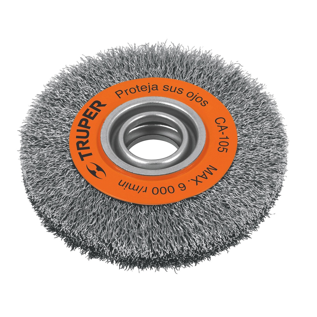 CEPILLO ALAMBRE CIRCULAR AC 3/4 X 6" MOD. CA-104 REF. 11520 MARCA TRUPER