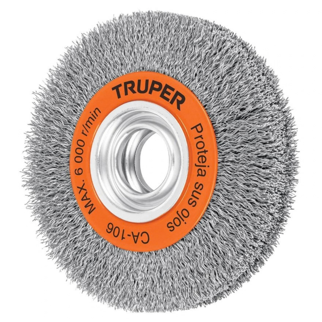 CEPILLO ALAMBRE CIRCULAR AC 1 1/8 X 6" MOD.CA-106 REF.11526 MARCA TRUPER