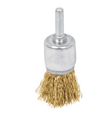 CEPILLO COPA ALAMBRE TIPO BROCHA 1" X 1/4" CAL.0.30 MM MOD.COM-1 REF.11595 MARCA TRUPER