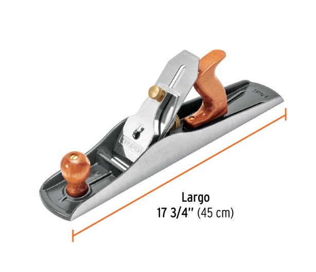CEPILLO CARPINTERO #6 BASE ESTRIADA REF. 12021 MARCA TRUPER