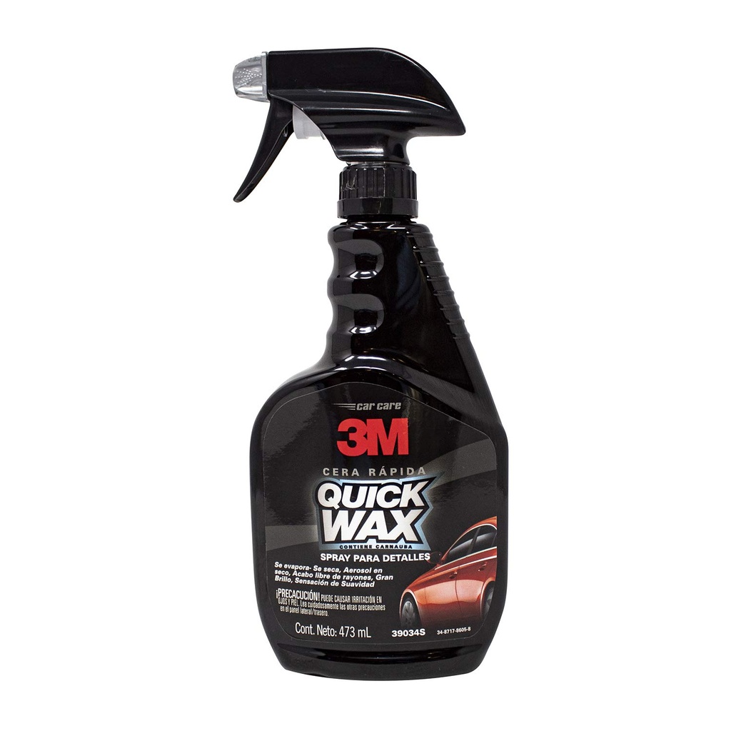 CERA RAPIDA PARA CORRECCION DE DETALLES 473 ML REF. 39034S (QUICK WAX) MARCA 3M