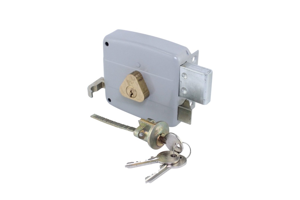 CERRADURA FIJA DE SOBREPONER 5000 DERECHA CILINDRO FIJO COD. 12640008 MARCA CISA